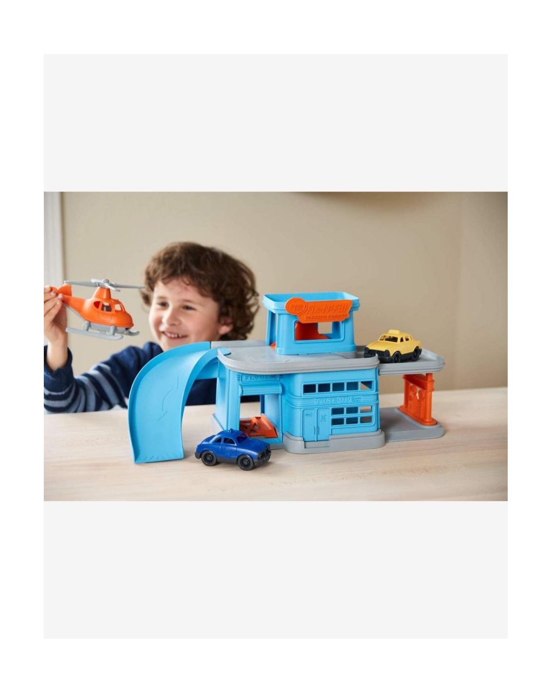 ליין ירוק חניון Green Toys-2