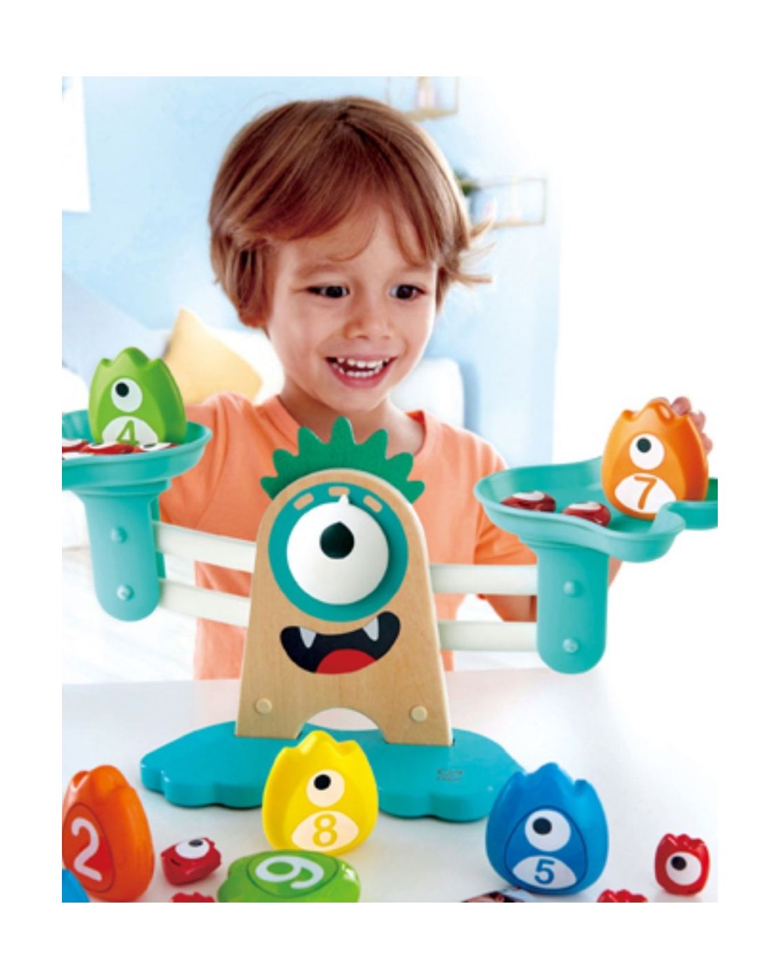 משחק חשבון - מפלצת על המאזניים HAPE-1