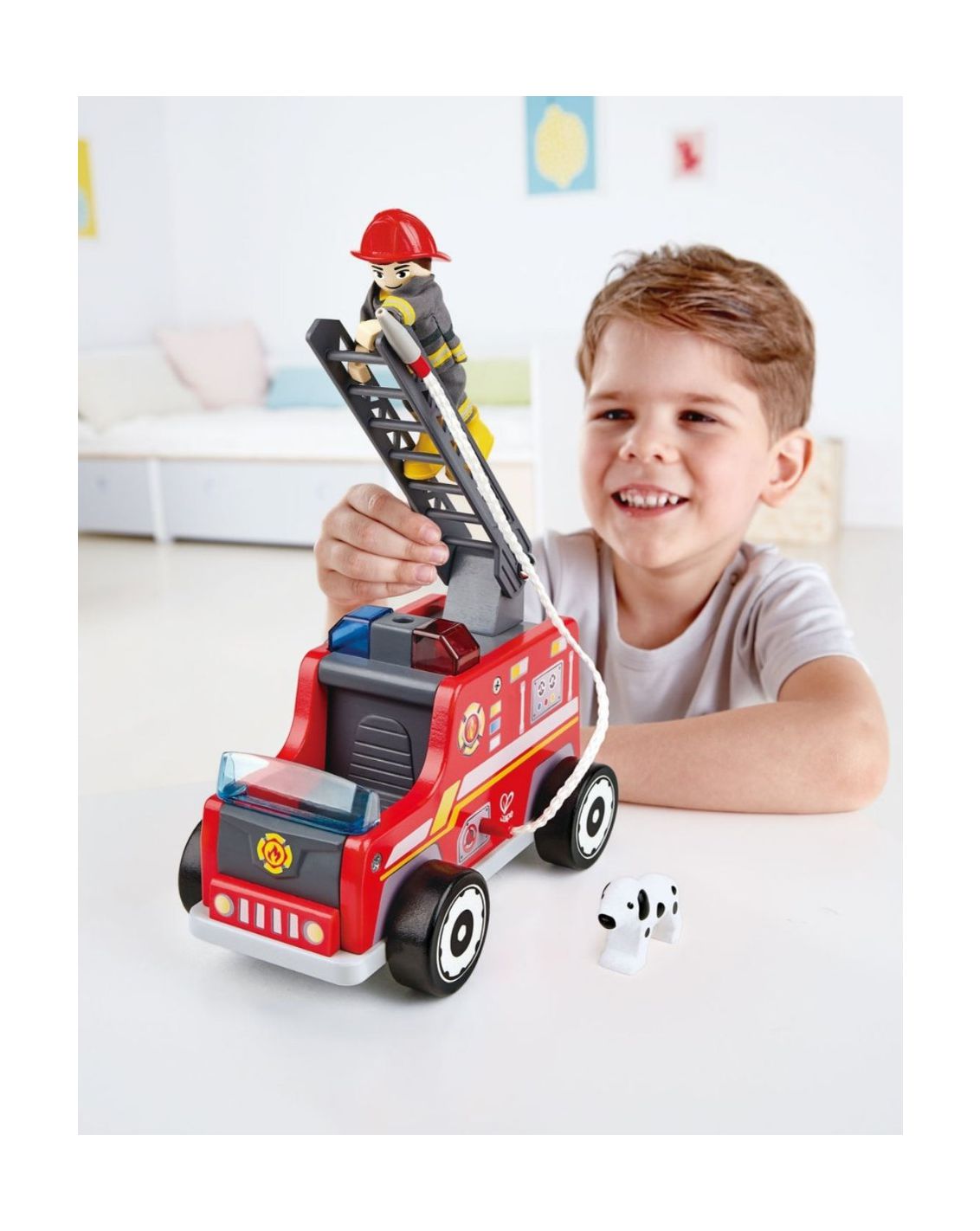 כבאית משחק מעץ - צוות החילוץ HAPE-1