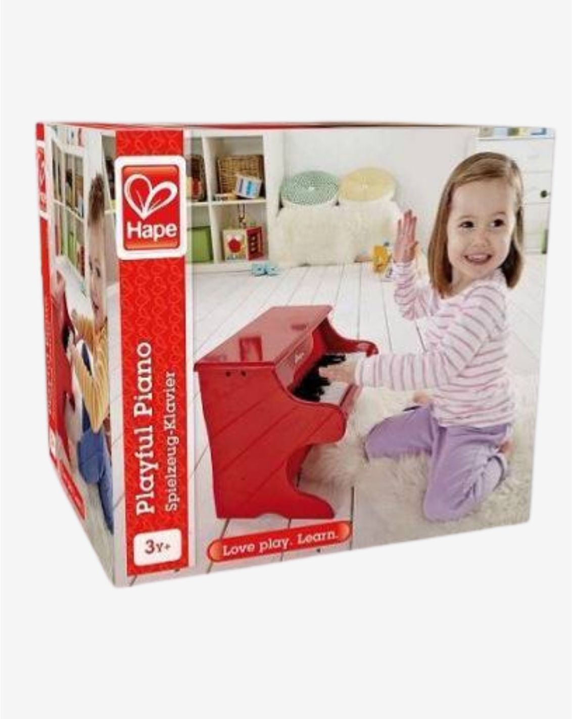 פסנתר אדום לילדים HAPE-2