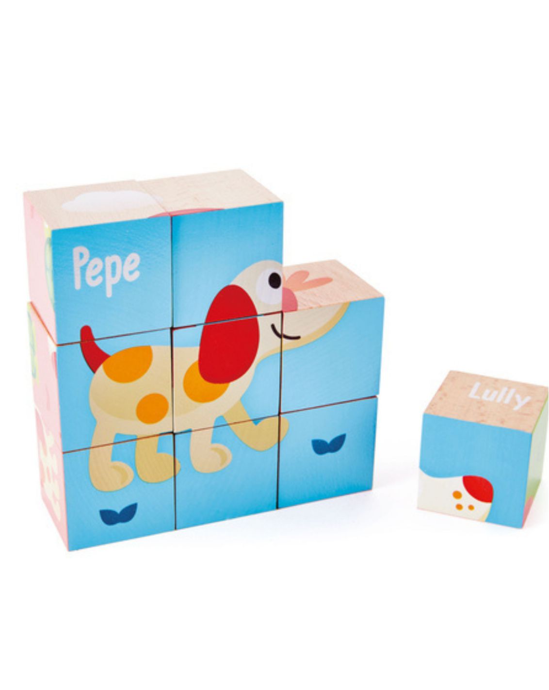 פאזל קוביות חברות HAPE-1