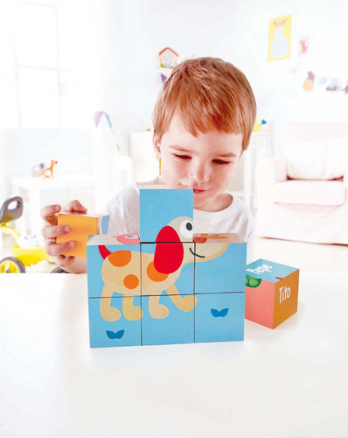 פאזל קוביות חברות HAPE-2