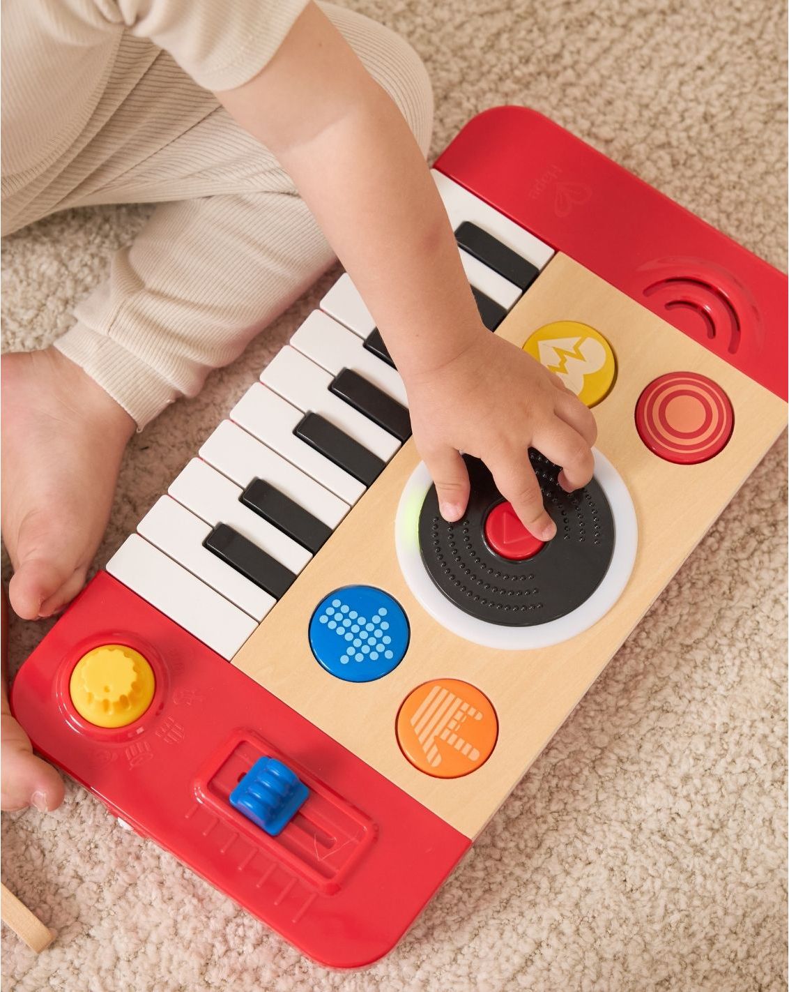 אורגן DJ סובב ונגן אורות וצלילים HAPE
