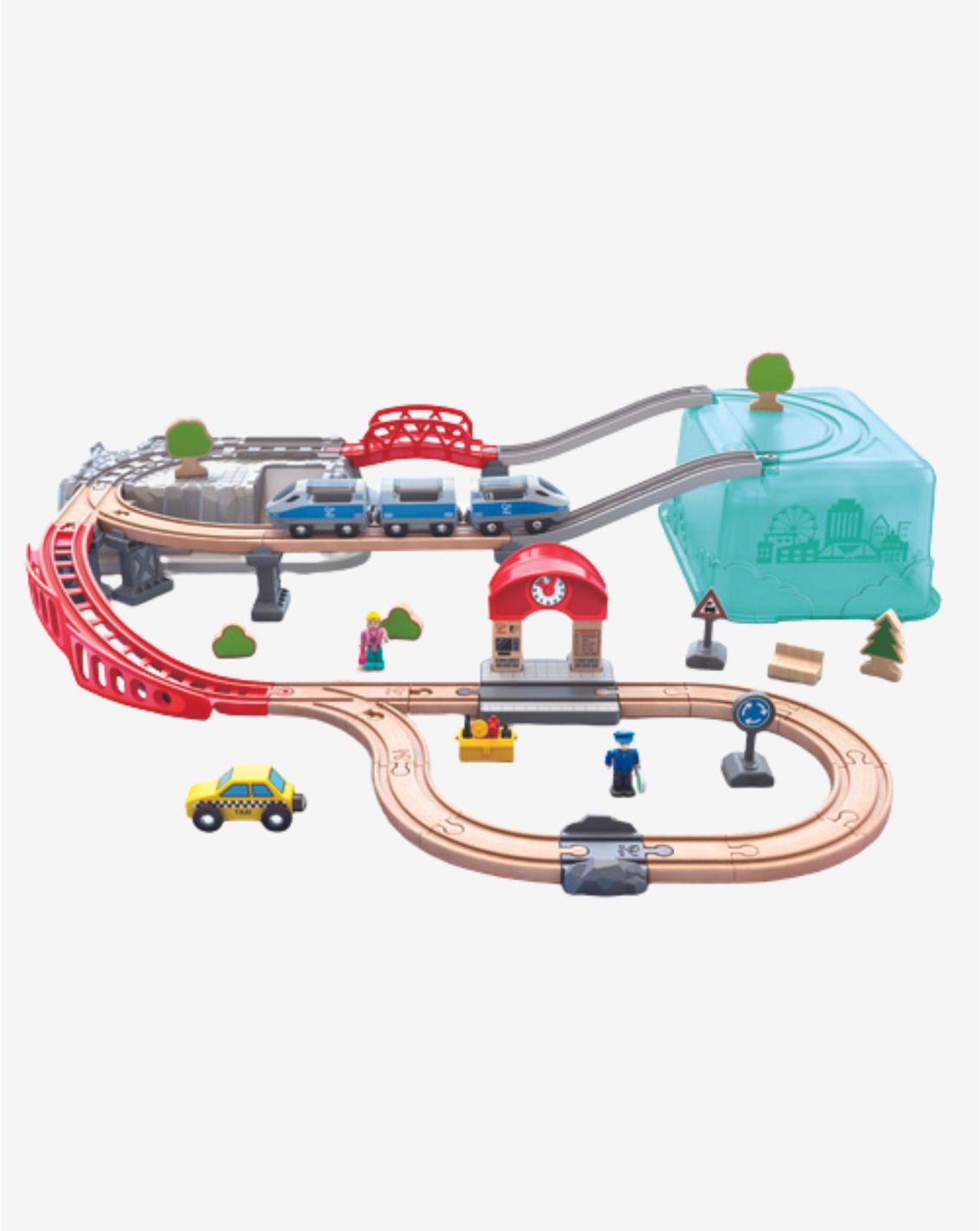 סט מתקדם  רכבת עירונית - HAPE