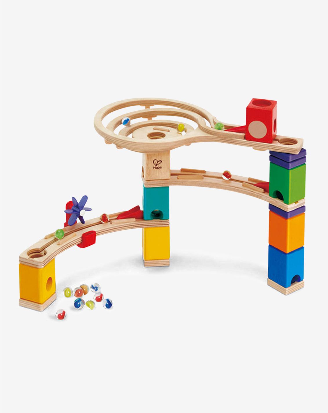 משחק מדרון גולות מעץ - אל קו הסיום HAPE