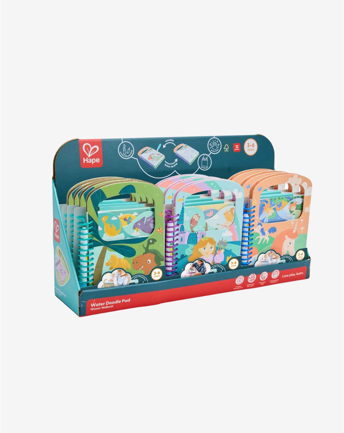 לוח ציור במים (נשלח צבע אקראי) – HAPE