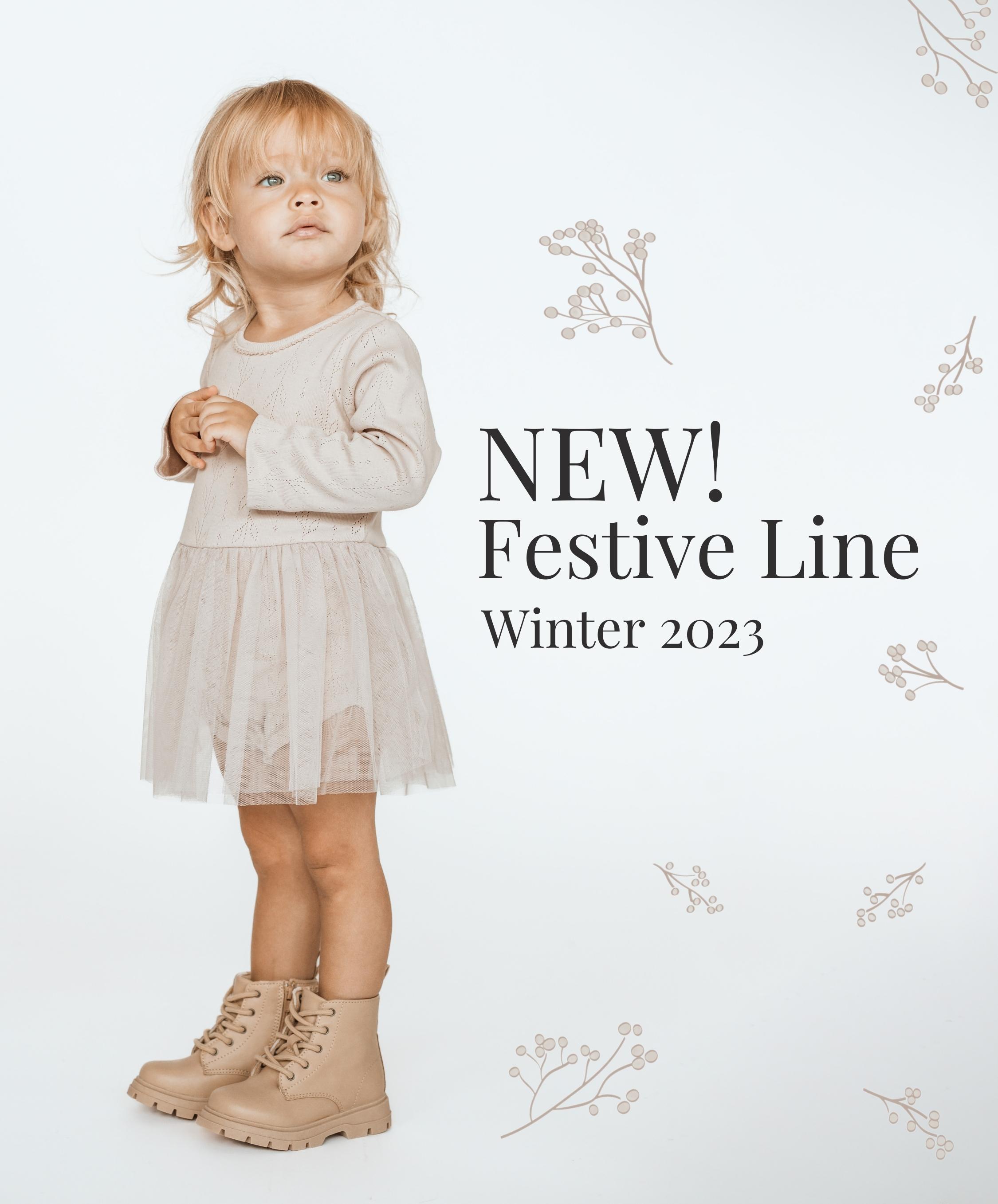 new! festive line. winter 2023