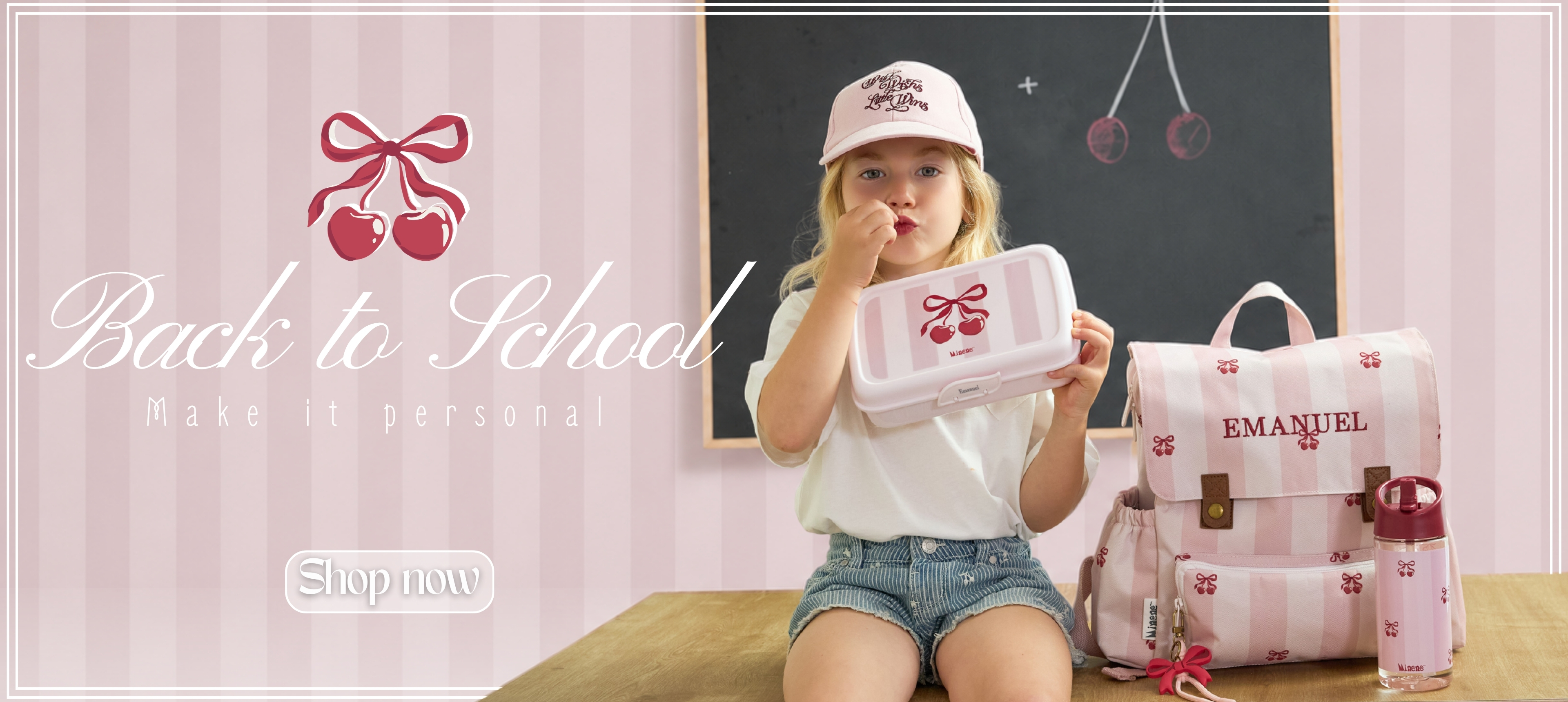 BACK TO SCHOOL- MAKE IT PERSONAL SHOP NOW