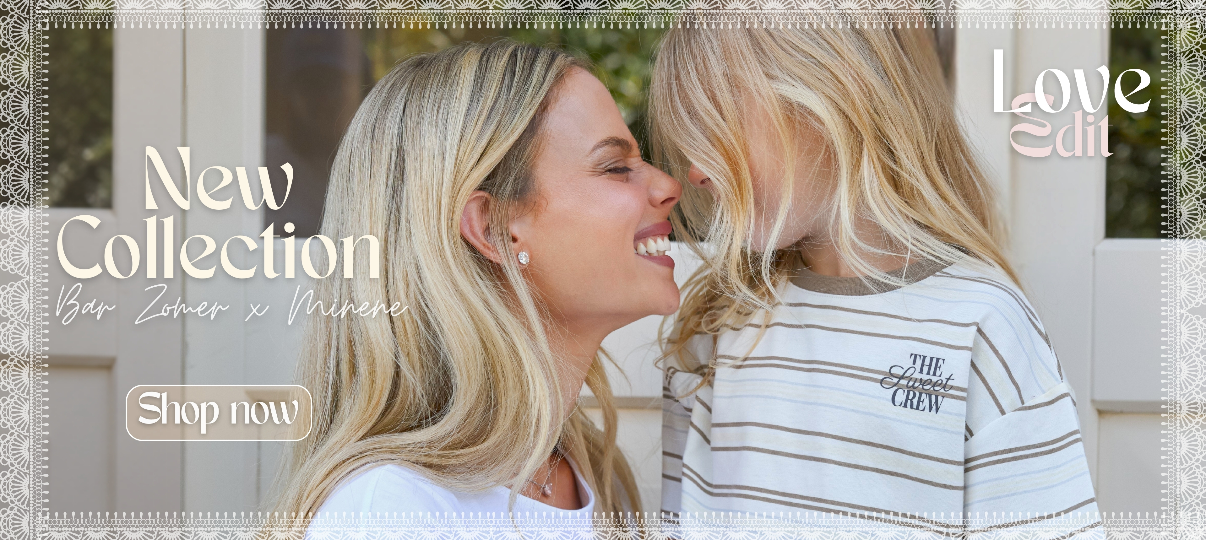 new collection bar zomer X minene shop now. love edit.