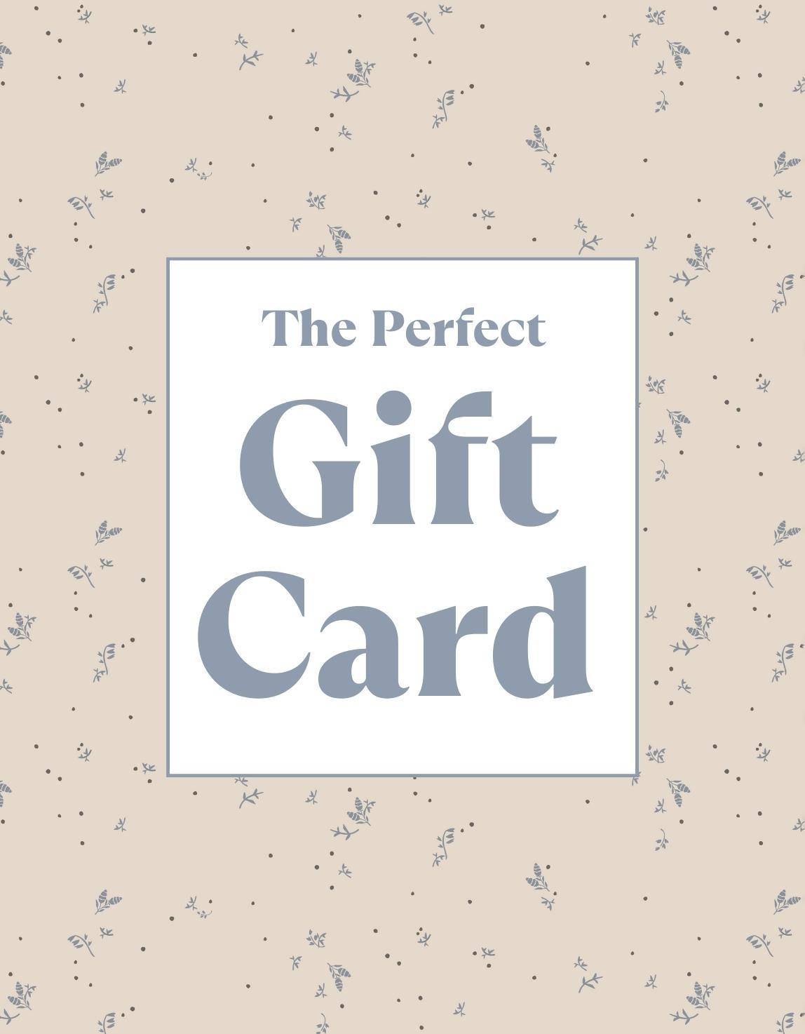 THE PERFECT GIFT CARD - שובר מתנה